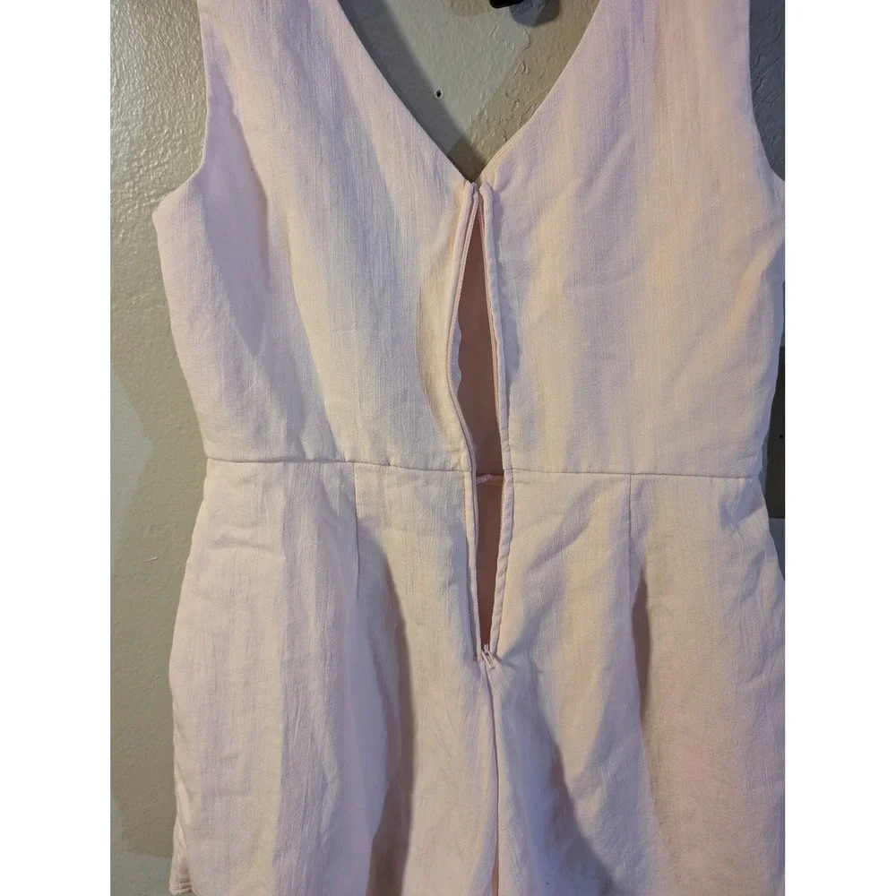 Francesca's Blue Rain Baby‎ Pink Romper sz M - Picture 6 of 6
